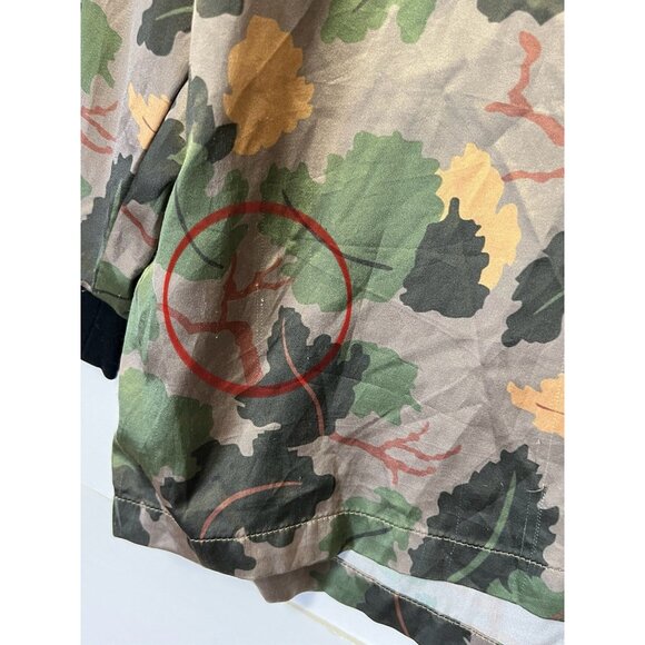 Diamond Supply Co. Satin Camo Jacket Size L Large Green - Picture 4 of 6